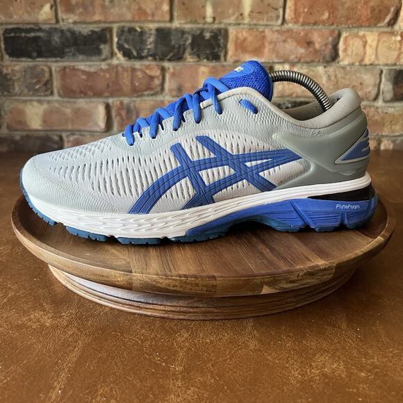 ASICS Gel-Kayano 25 Lite-Show Road Running Gray Blue Mens 9.5 Shoes Sneakers main image 9